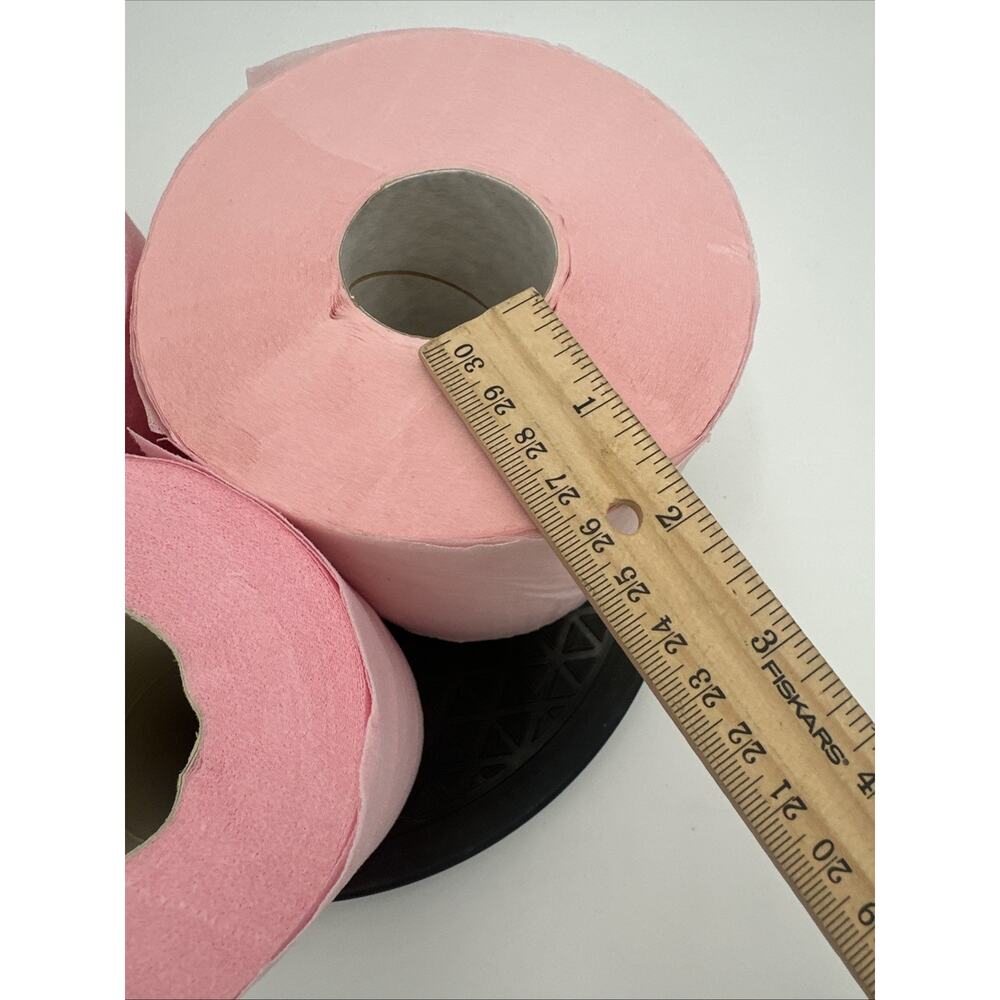 3 Vintage Rolls of Pink Toilet Tissue Paper Roll *READ - Picture 4 of 6